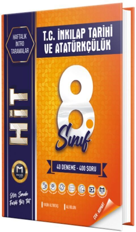 Mozaik Yayınları 8. Sınıf Hit 40 Lı Deneme İnkılap