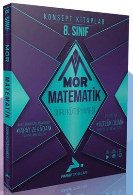 Paraf Yayınları 8. Sınıf Mor Matematik Soru Kütüphanesi