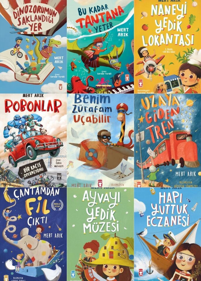 Mert Arık 9 lu Kitap Seti