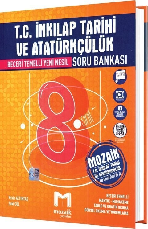 Mozaik Yayınları 8. Sınıf İnkılap Tarihi Soru Bankası