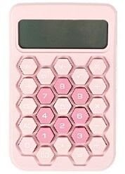 Şeker Renkli Mekanik Anahtar Hesap Makinesi, 12 basamaklı Büyük LCD Ekran Mekanik Anahtar Hesap Makinesi