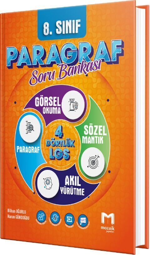 Mozaik Yayınları 8. Sınıf Paragraf Soru Bankası