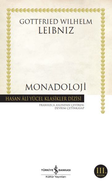 MONADOLOJİ (K.KAPAK)