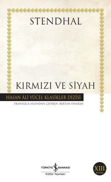 KIRMIZI VE SİYAH (K.KAPAK)