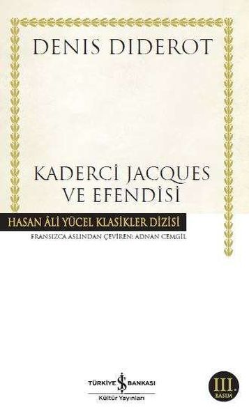 KADERCİ JACQUES VE EFENDİSİ (K.KAPAK)