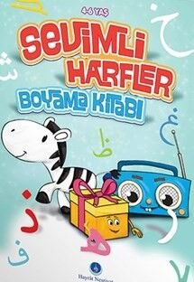 Sevimli Harfler Rahle Boy Boyama Kitabı