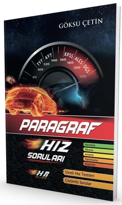 Hız Ve Renk Yayınları Tyt Ayt Paragraf Soru Bankası