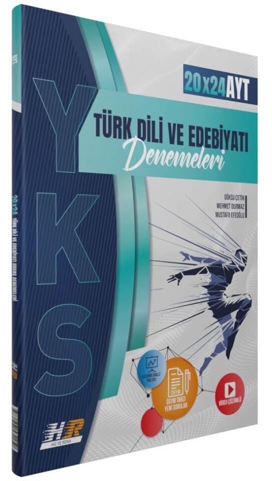Hız Ve Renk Yayınları Ayt Deneme Edebiyat(20*24)