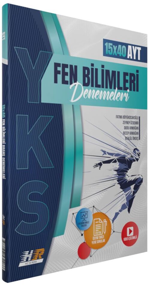 Hız Ve Renk Yayınları Ayt Deneme Fen Bil(15*40)
