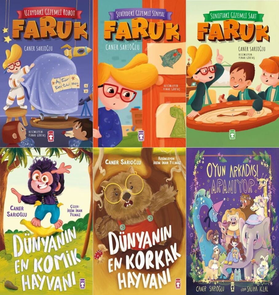 Caner Sarıoğlu İlkokul Okuma Seti