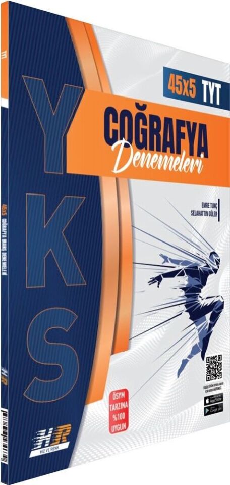 Hız Ve Renk Yayınları Tyt Deneme Coğrafya (40*5)