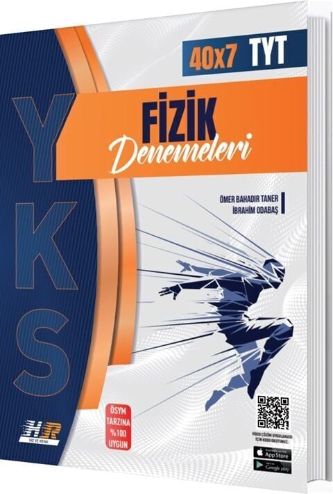 Hız Ve Renk Yayınları Tyt Deneme Fizik (40*7)