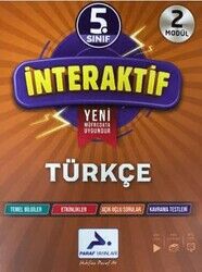 Paraf Yayınları 5. Sınıf İnteraktif Türkçe Soru Bankası