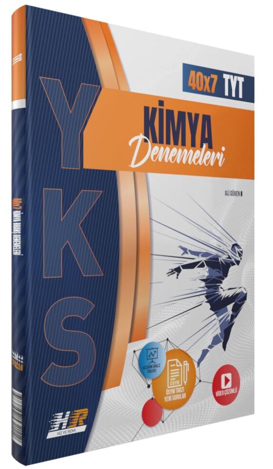 Hız Ve Renk Yayınları Tyt Deneme Kimya (40*7)