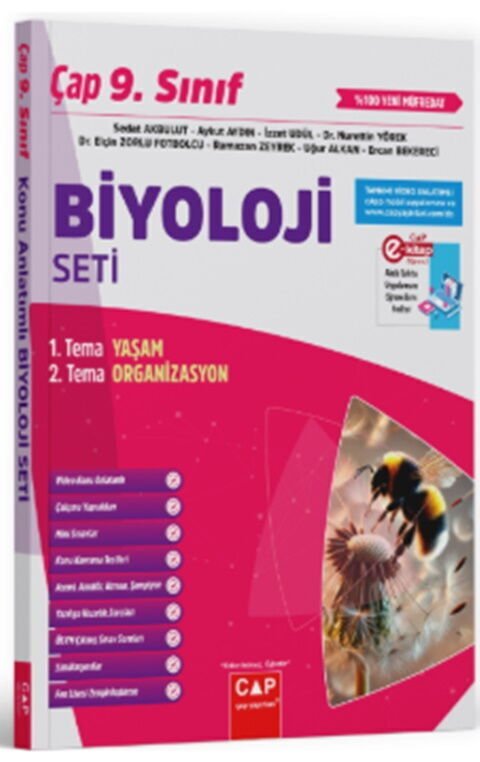 Çap Yayınları 9. Sınıf Biyoloji Seti