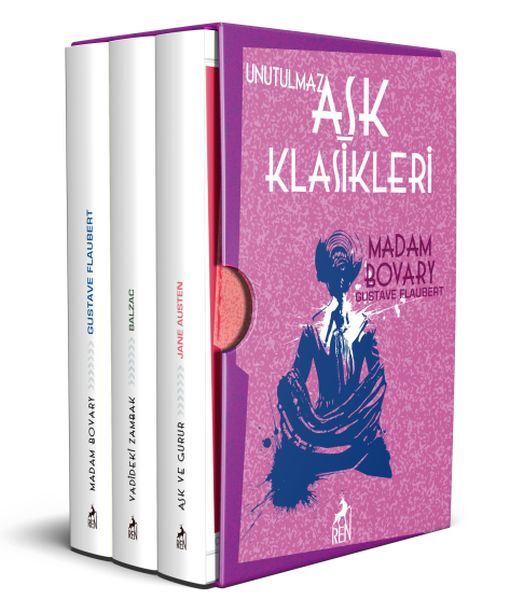 Unutulmaz Aşk Klasikleri Aşk ve Gurur, Vadideki Zambak, Madam Bovary