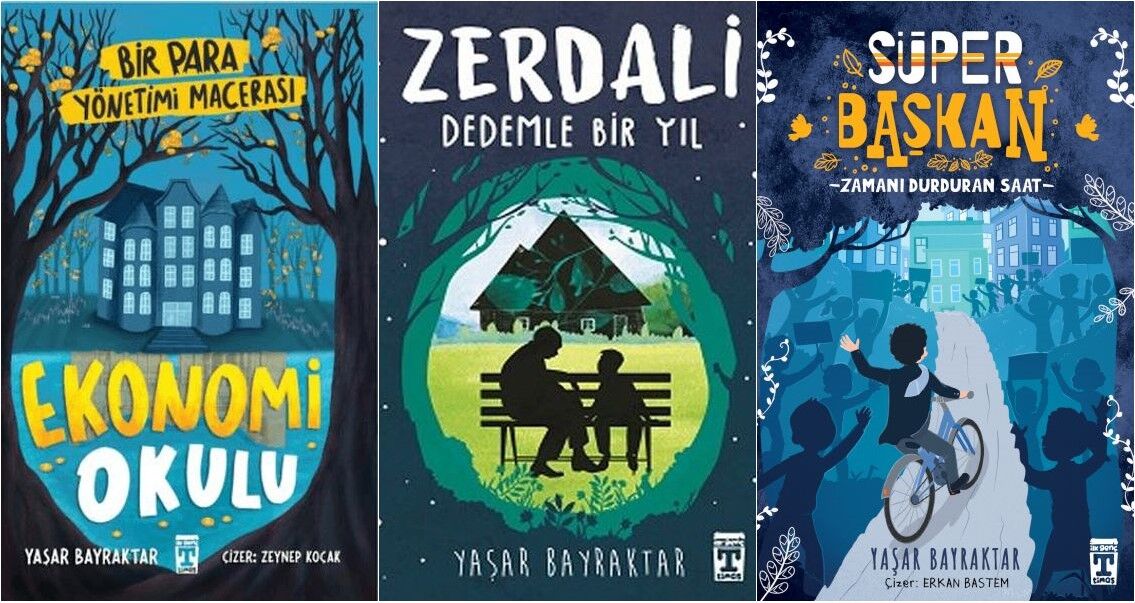 Süper 3 lü set (Zerdali Dedemle Bir Yıl, Ekonomi Okulu , Süper Başkan Zamanı Durduran Saat)