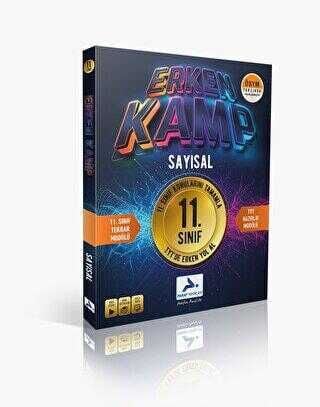 Paraf Yayınları 11. Sınıf Sayısal Erken Kamp Kitabı