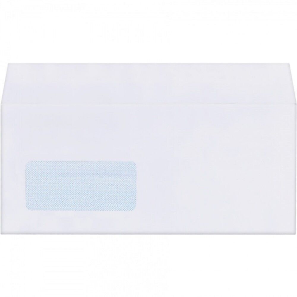 Diplomat Zarfı 110 gr Pencereli Silikonlu 10 lu Paket