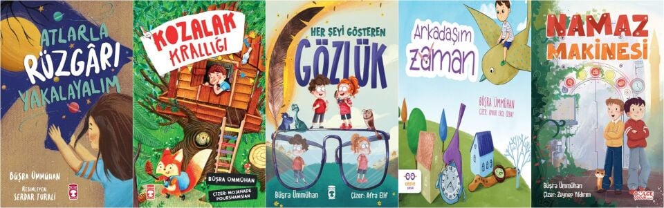Büşra Ümmühan 5 li Okuma Seti