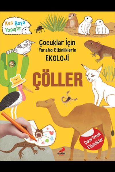 Çöller Çocuklar İçin Yaratıcı Etkinliklerle Ekoloji Kes Boya Yapıştır