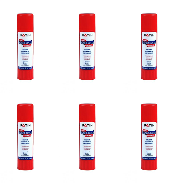 Fatih Glue Stick Yapıştırıcı 40 gr - 6 lı Paket
