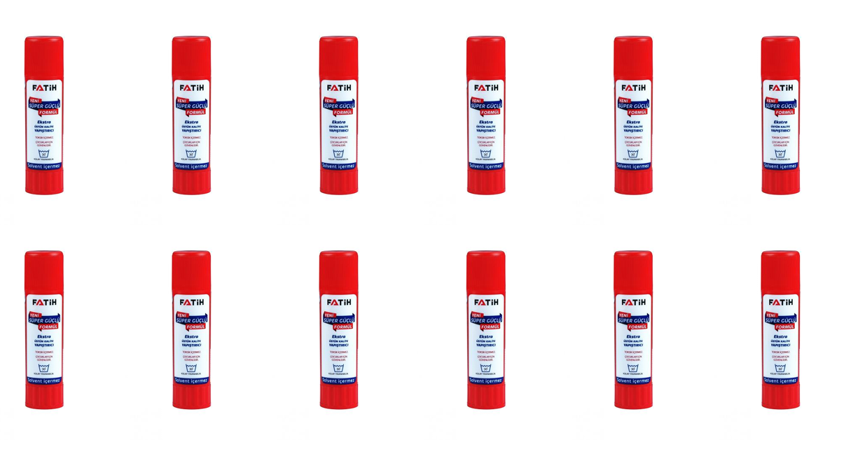 Fatih Glue Stick Yapıştırıcı 40 gr - 12 li Paket