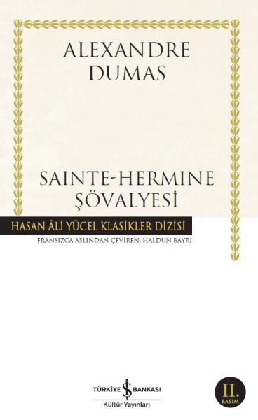 SAINTE-HERMINE ŞÖVALYESİ (K.KAPAK)
