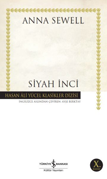 SİYAH İNCİ BİR ATIN OTOBİYOGRAFİSİ (K.KAPAK)