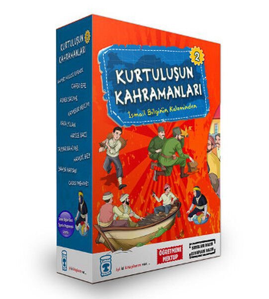Kurtuluşun Kahramanları 2 Set - (10 Kitap)