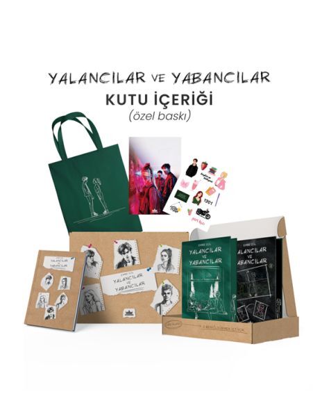 Yalancılar ve Yabancılar Serisi İki Kitaplık Hediyeli Set Özel Baskı