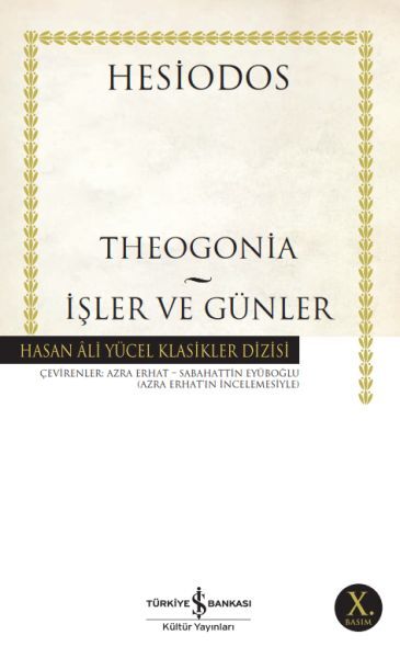 THEOGONIA İŞLER VE GÜNLER (K.KAPAK)