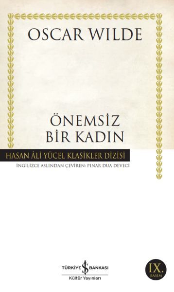ÖNEMSİZ BİR KADIN (K.KAPAK)