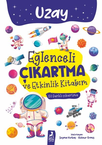 Eğlenceli Çıkartma ve Etkinlik Kitabım Uzay