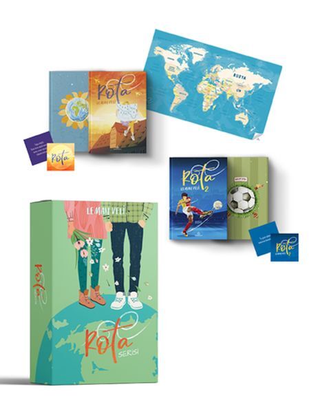 Rota Serisi Hediyeli Özel Kutu 2 Kitap Ciltli