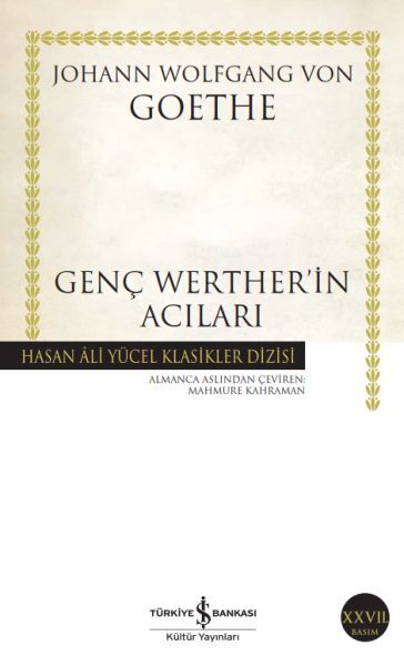 GENÇ WERTHERİN ACILARI (K.KAPAK)