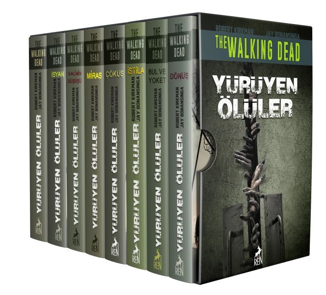 Yürüyen Ölüler Set 8 Kitap Takım Kutulu
