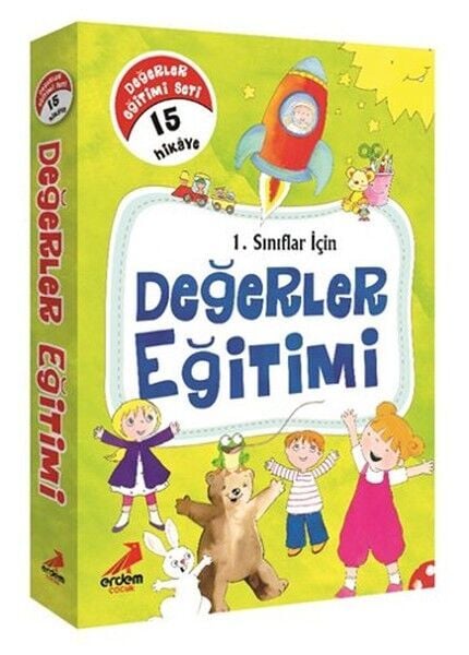 1. Sınıflar İçin Değerler Eğitimi Dizisi 15 Kitap Takım