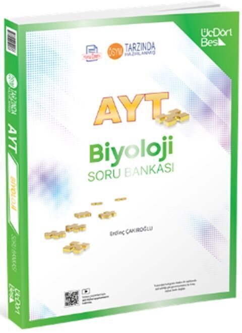 345 Yayınları AYT Biyoloji Soru Bankası