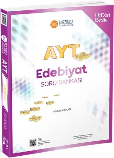 345 Yayınları AYT Edebiyat Soru Bankası