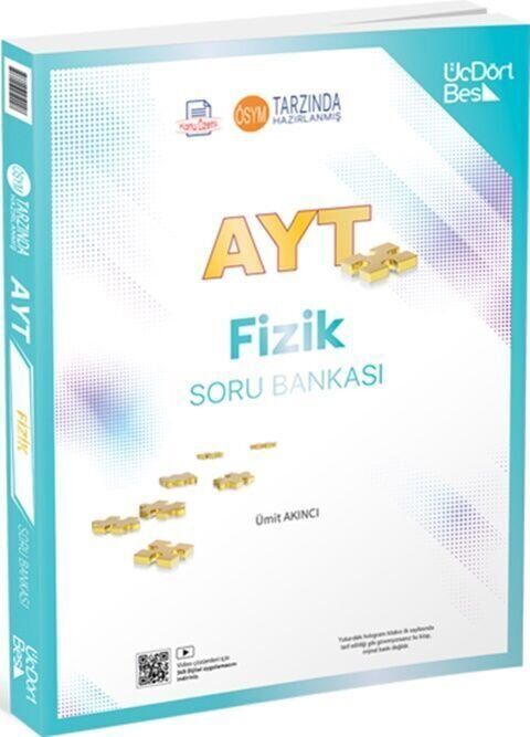 345 Yayınları AYT Fizik Soru Bankası