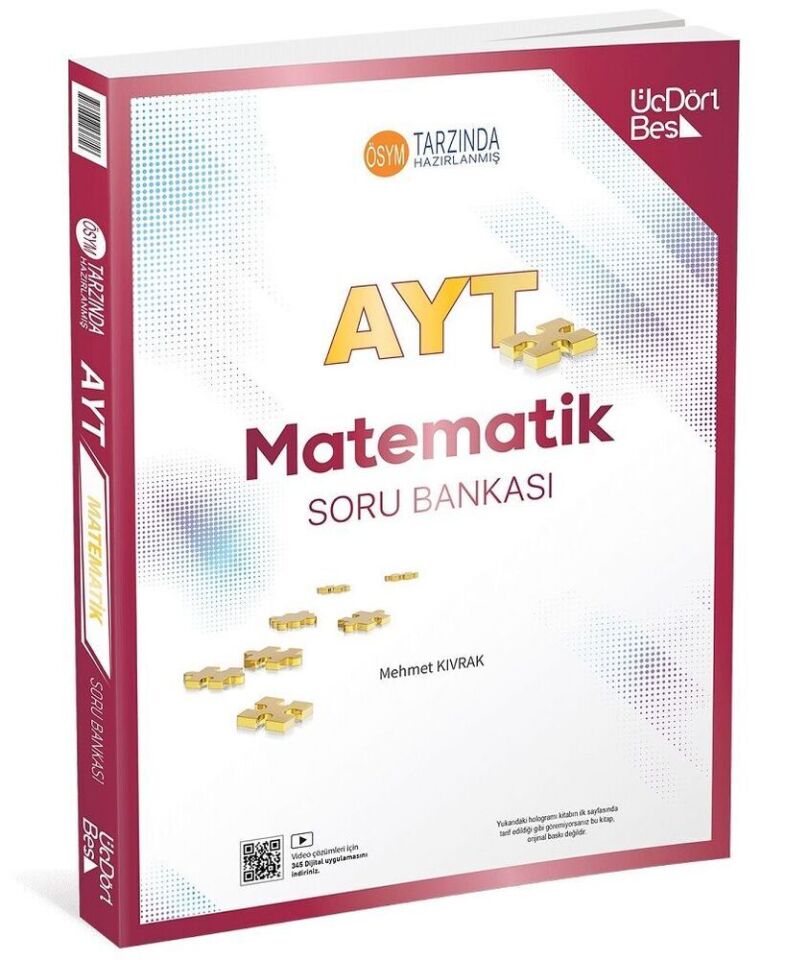 345 Yayınları AYT Matematik Soru Bankası