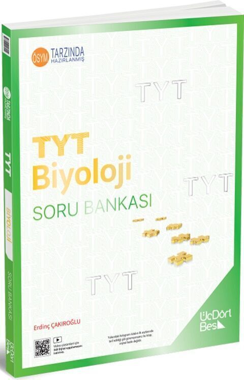 345 Yayınları TYT Biyoloji Soru Bankası