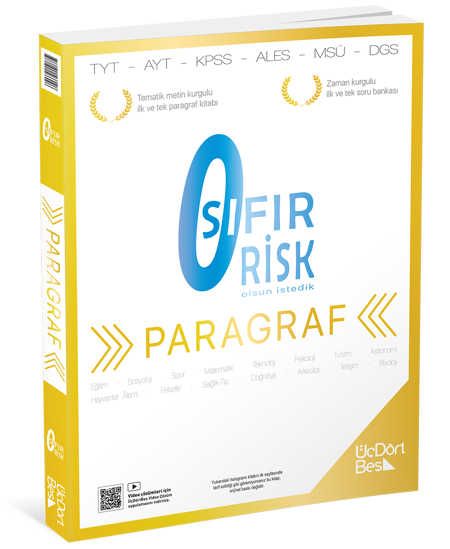 345 - Paragraf Sıfır Risk - GÜNCEL BASKI