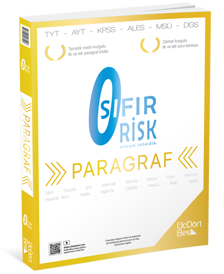 345 - Paragraf Sıfır Risk - GÜNCEL BASKI