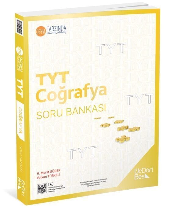 345 Yayınları TYT Coğrafya Soru Bankası