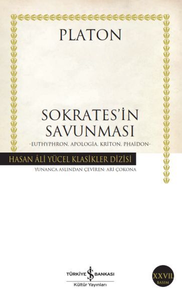 SOKRATES İN SAVUNMASI (K.KAPAK)