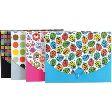 Körüklü Dosya Çiçek Desenli Çeşitleri