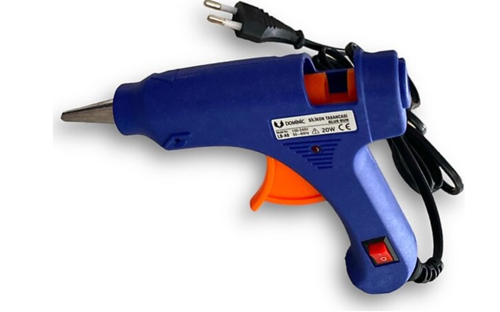 Silikon Tabancası 20W Küçük Boy, Glue Gun 20W + 2 adet Silikon Çubuk Hediye