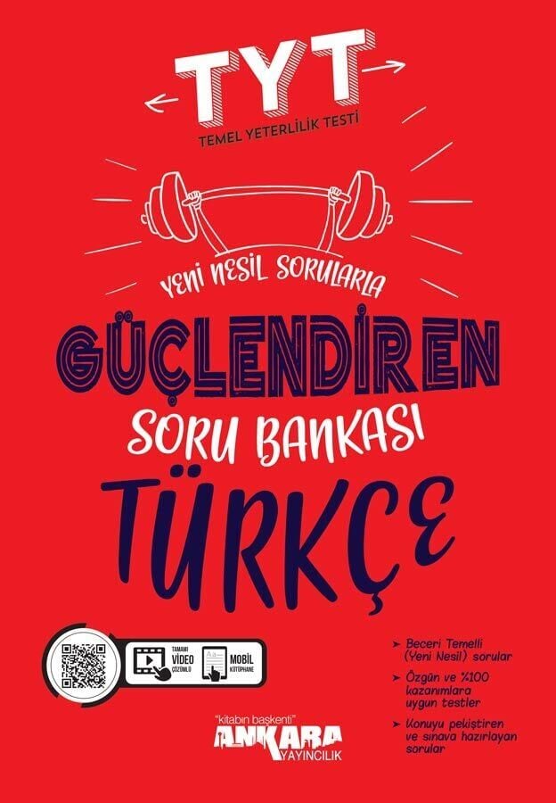 Ankara Yayınları Tyt Türkçe Güçlendiren Soru Bankası